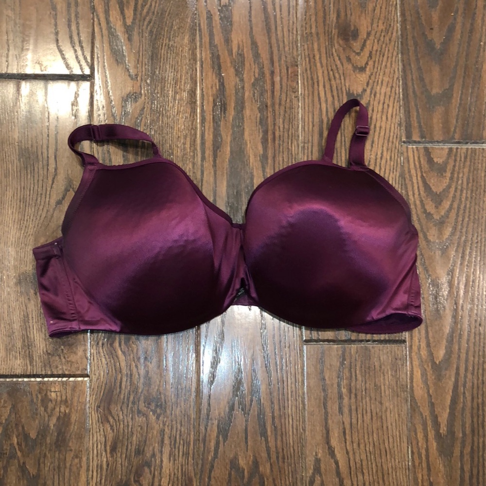 Torrid curve purple padded bra size 46DD